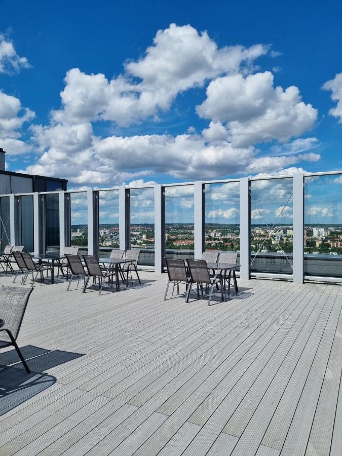 JBHotels Apartament Comfort Hanza Tower Stettino Esterno foto